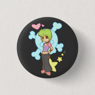 Pastel Punk 1 Inch Round Button