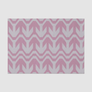 Pastel Purple and Blue Double Wave Pattern Tissue Paper