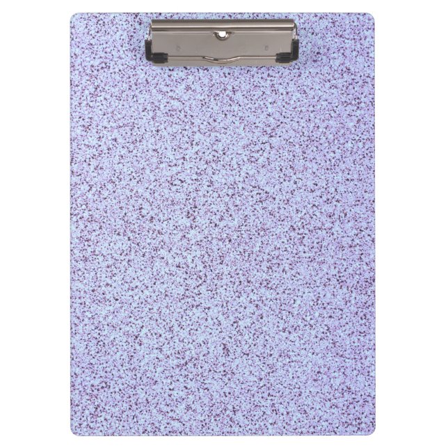 Pastel Purple Concrete Texture Clipboard (Front)