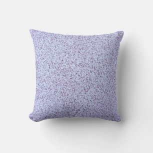 Pastel Purple Concrete Texture Throw Pillow