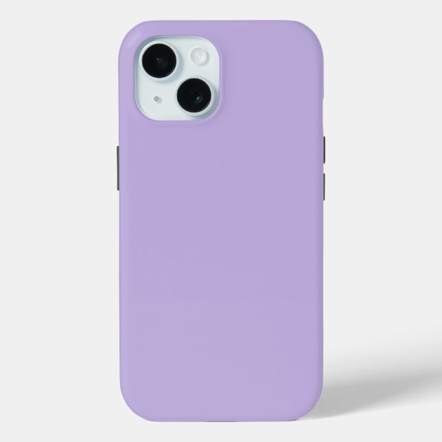 Pastel Purple CUSTOMIZABLE iPhone Cases (Back)