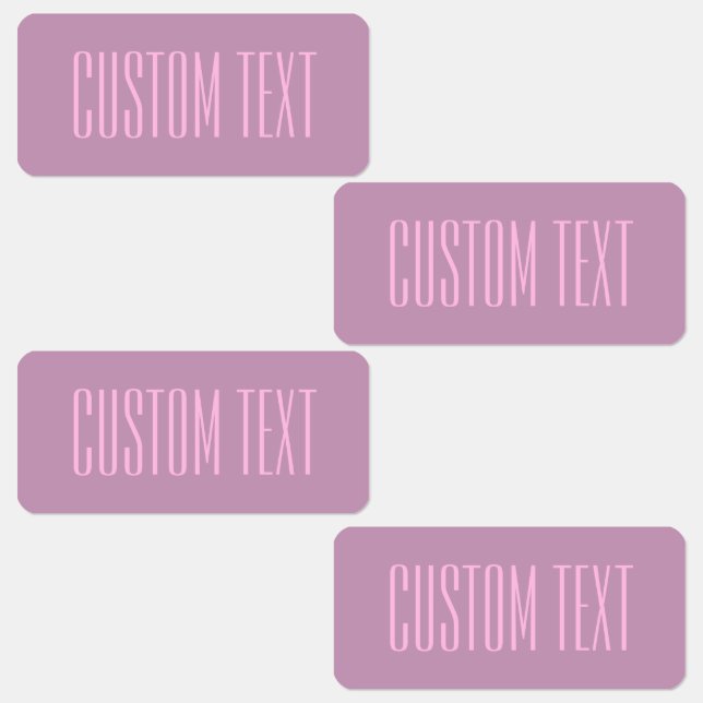 Pastel Purple & Light Pink | Modern Editable Text (Group)
