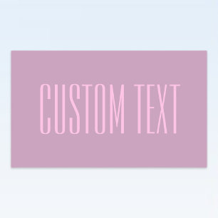 Pastel Purple & Light Pink   Modern Editable Text Sticker