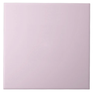 Pastel Purple Lilac Solid Colour Minimalist Tile