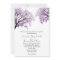 Pastel Purple Trees - Wedding Invitations
