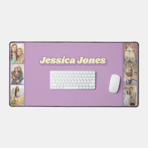 Pastel Purple Yellow Cute Nom Photo Collage