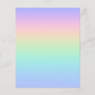 Pastel rainbow