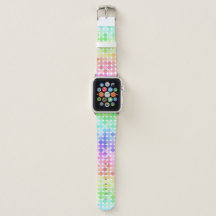 Pastel Rainbow Aesthetic Polka Dot Pattern