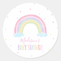 Pastel Rainbow Baby Shower