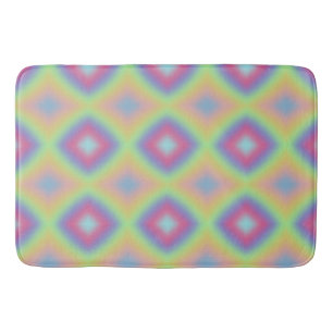 Pastel Rainbow Bath Mat
