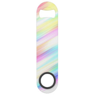 Pastel Rainbow Brush Strokes Bar Key