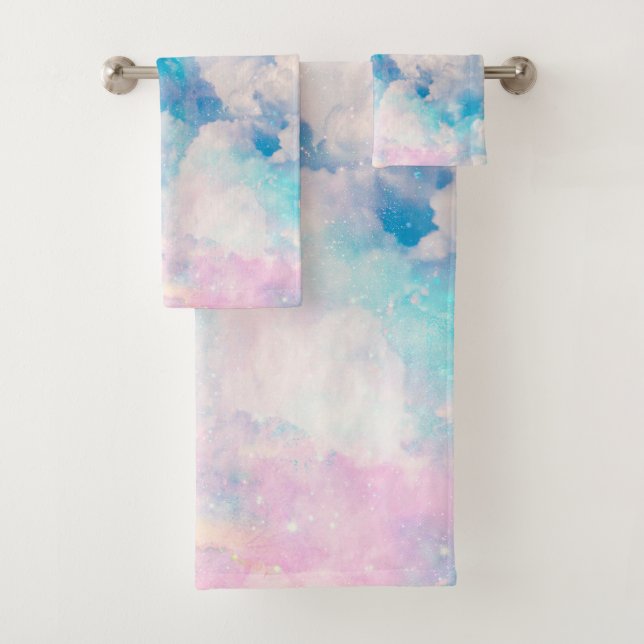 Pastel Rainbow Ciel nuageux (En situation)