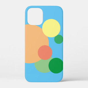 pastel rainbow confetti cercles iPhone / coque ipa