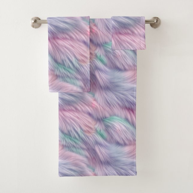Pastel Rainbow Fur (En situation)