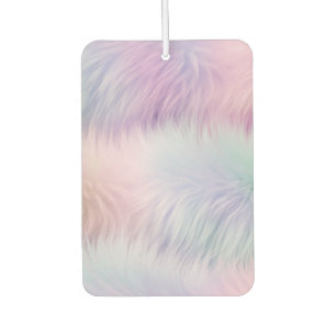 Pastel Rainbow Fur Air Freshener