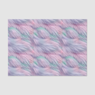 Pastel Rainbow Fur Tissue Paper