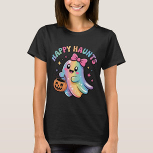 Pastel Rainbow Ghost T-Shirt – Kawaii Halloween