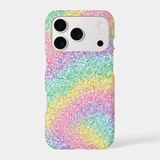 Pastel Rainbow Glitter Sparkle Cute Phone Case