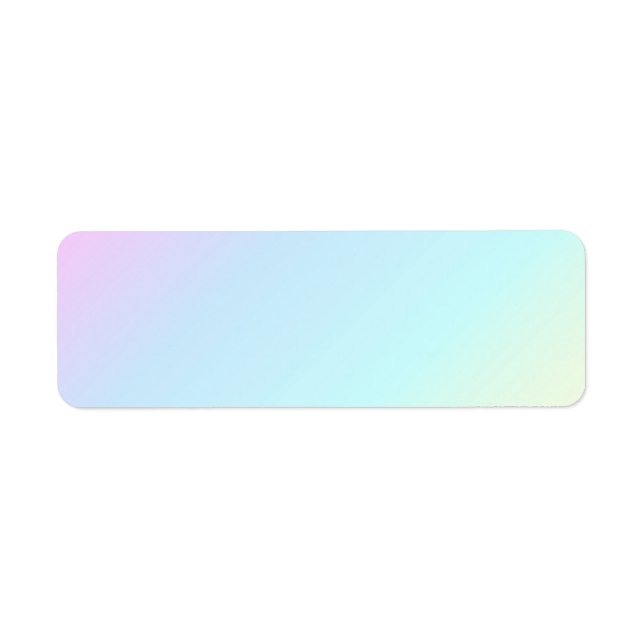 PASTEL RAINBOW GRADIENTS COLORÉS MUR ARRIÈRE - PLA (Devant)