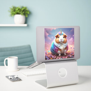 Pastel Rainbow Guinea Pig Unicorn,