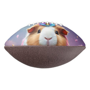 Pastel Rainbow Guinea Pig Unicorn, Football