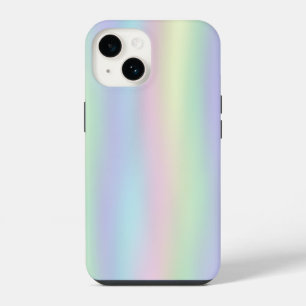 Pastel Rainbow Holographic Custom Phone Case