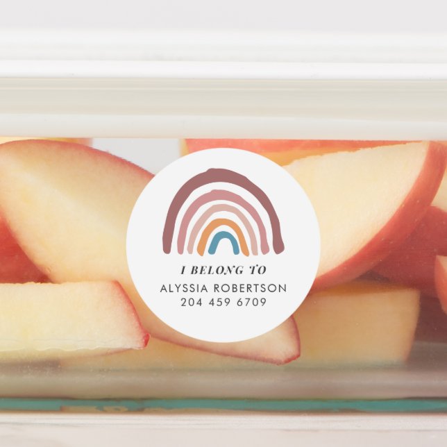 Pastel Rainbow Illustration Boho Belong To (Affixed)