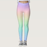 Pastel rainbow leggings<br><div class="desc">A pastel rainbow colors gradient.</div>