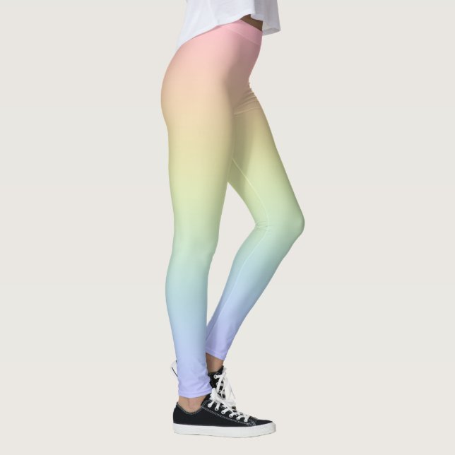Pastel Rainbow Leggings (Right)