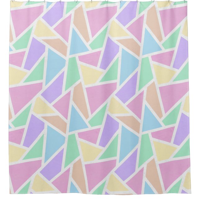 Pastel rainbow mosaic pattern (Front)