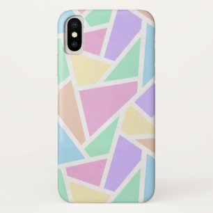 Pastel rainbow mosaic pattern Case-Mate iPhone case