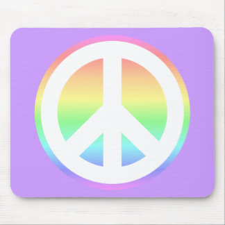Pastel Rainbow Mouse Pad