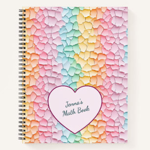 Pastel Rainbow Notebook