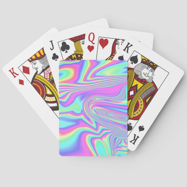 PASTEL RAINBOW PLAYING CARDS (Back)