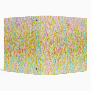 Pastel Rainbow Scribble Avery Signature 1.5"Binder Binder
