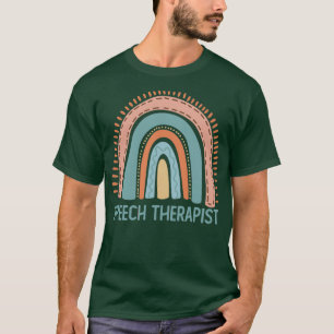 Pastel Rainbow SLP Speech Therapist 1 T-Shirt