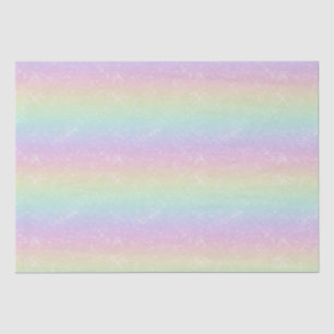 Pastel Rainbow Sparkles Pattern Tissue Paper