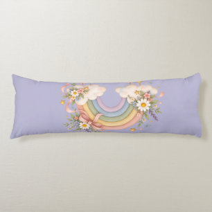 Pastel Rainbow Stationery Body Pillow