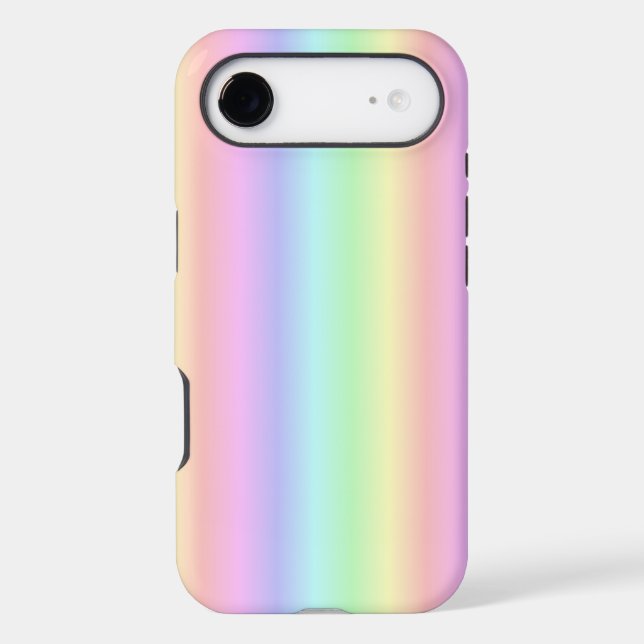 Pastel Rainbow Strips - pattern (Back)