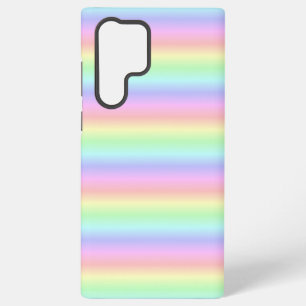 Pastel Rainbow Strips - pattern Samsung Galaxy Case