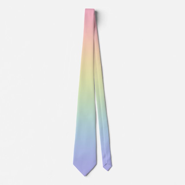 Pastel Rainbow Tie (Front)