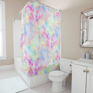Pastel Rainbow Tie Dye Watercolor