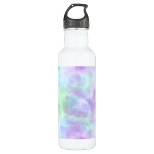 Pastel Rainbow Tie-Dye Watercolor Painting 710 Ml Water Bottle