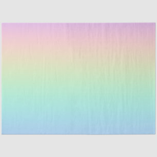 Pastel rainbow tissue paper