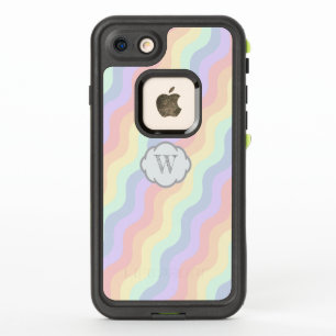 Pastel Rainbow Waves Lifeproof Phone Case
