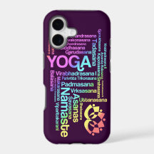 Pastel Rainbow Yoga Positions in Sanskrit