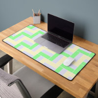 Pastel Rectangles Pattern White Dashed Lines