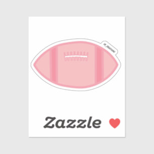 Pastel Red Football