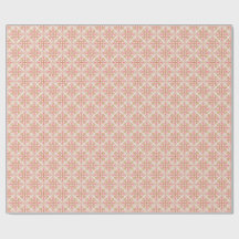 Pastel Red, Pink, and Green Holiday Wrapping Paper