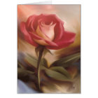 Pastel Red Rose Cards